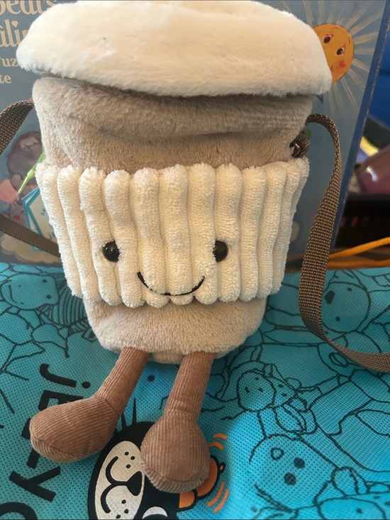 Jellycat Handbags - Jellycat Amuseable Coffee-To-Go Bag, NWT